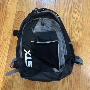 STX Lacrosse Backpack w/ Stick Holder – Black